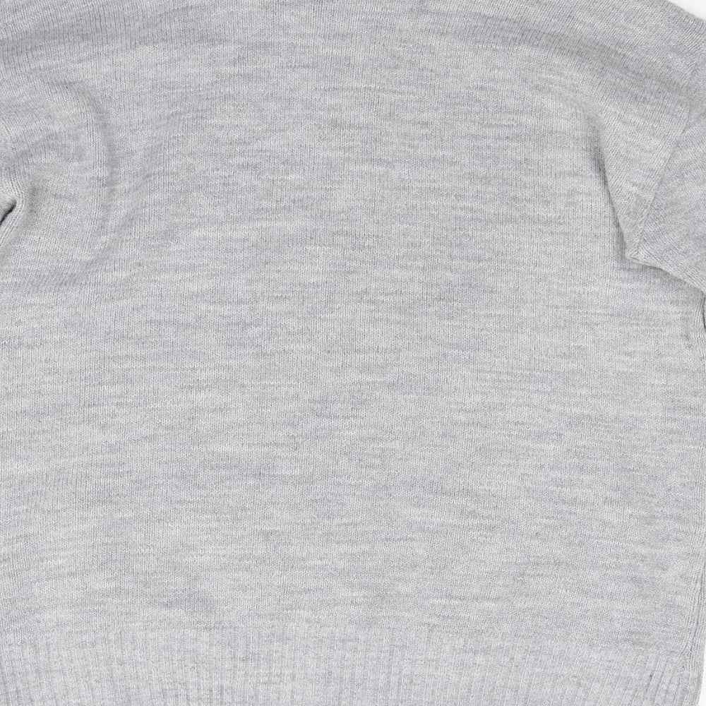 Pure & Natural Womens Grey   Cardigan Jumper Size XL