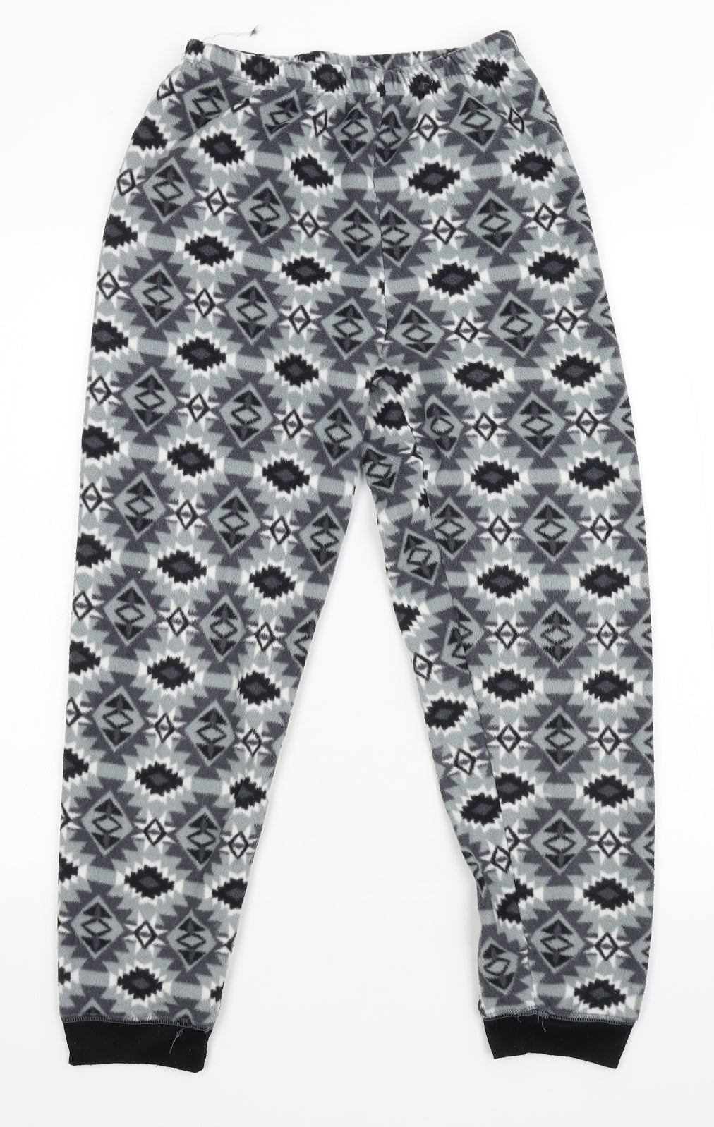 Primark Girls Grey Geometric  Capri Pyjama Pants Size 11-12 Years