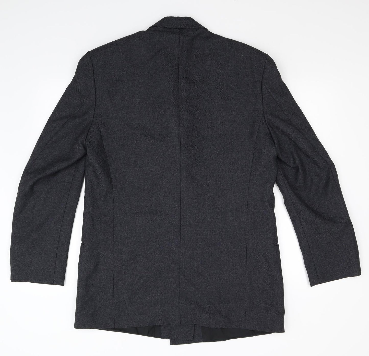 Preworn Mens Black   Jacket Suit Jacket Size 40