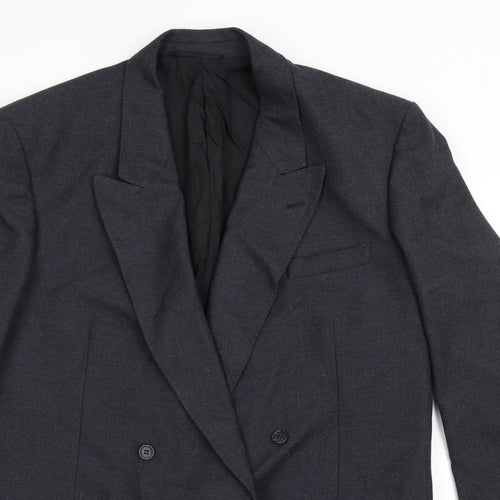 Preworn Mens Black   Jacket Suit Jacket Size 40