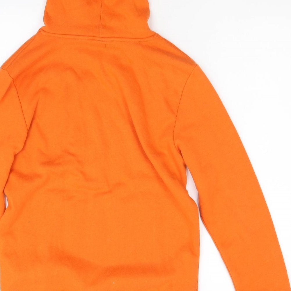 Carbrini Boys Orange   Pullover Hoodie Size 12-13 Years