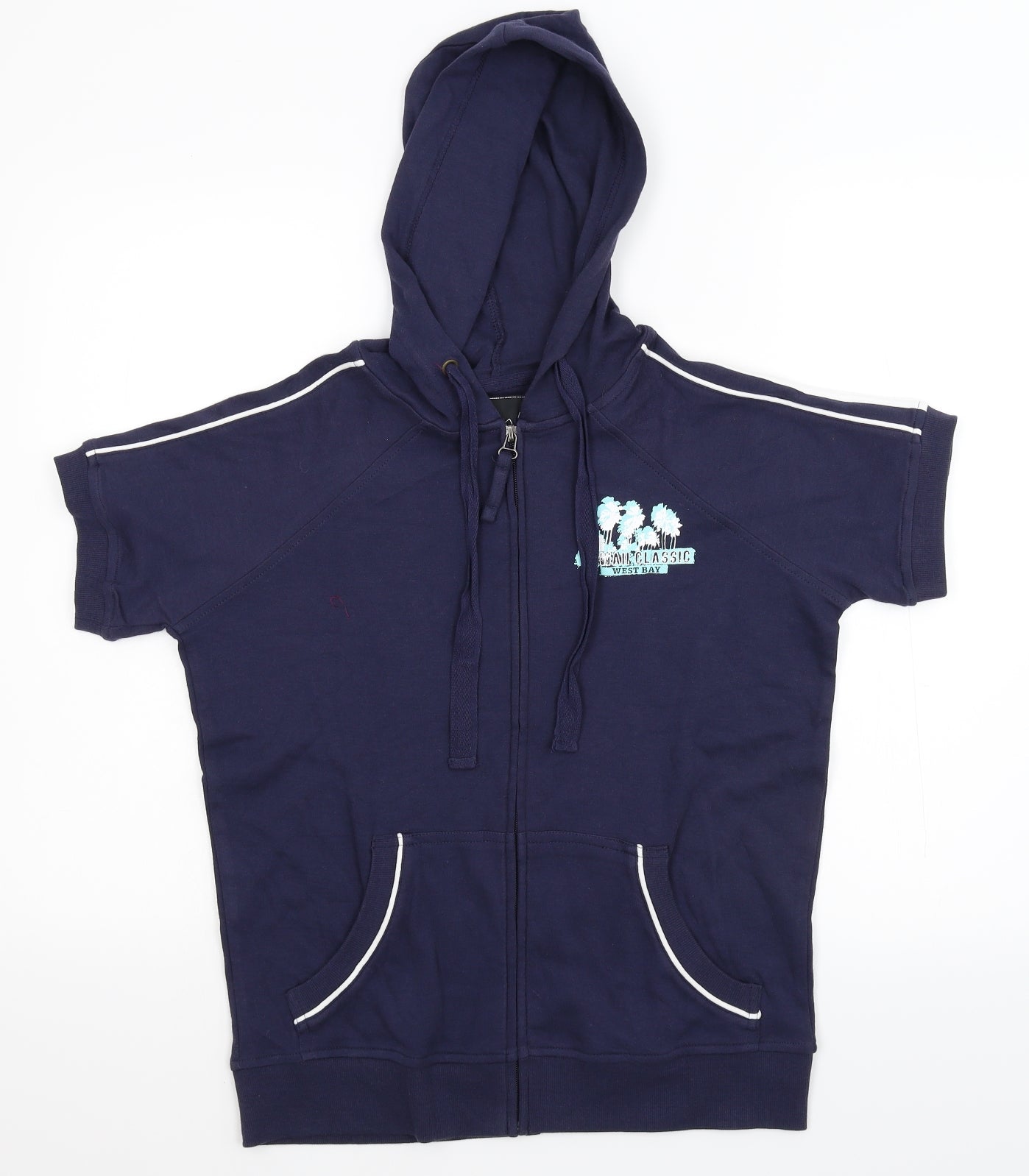 Ethel Austin  Womens Blue   Full Zip Hoodie Size 12