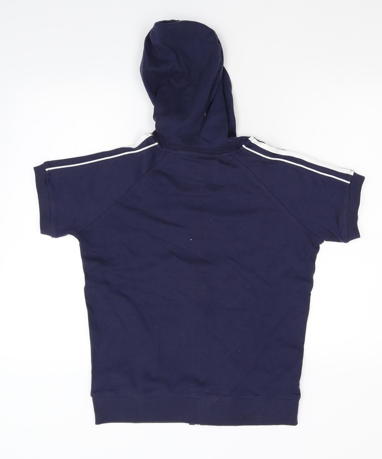 Ethel Austin  Womens Blue   Full Zip Hoodie Size 12