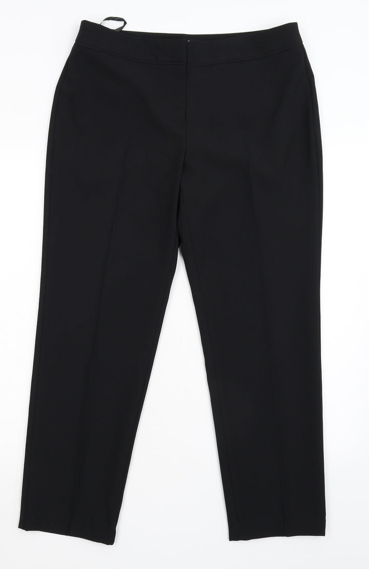 F&F Womens Black Trousers Size 12