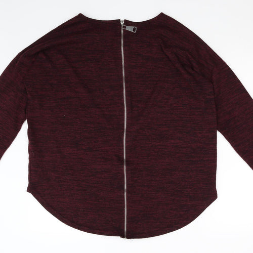 New Look Womens Red   Pullover Jumper Size L