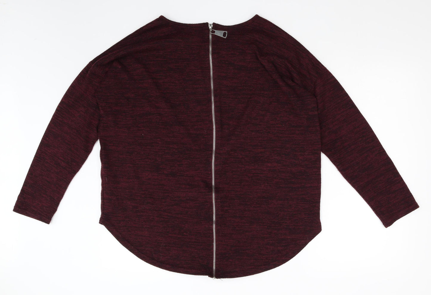 New Look Womens Red   Pullover Jumper Size L