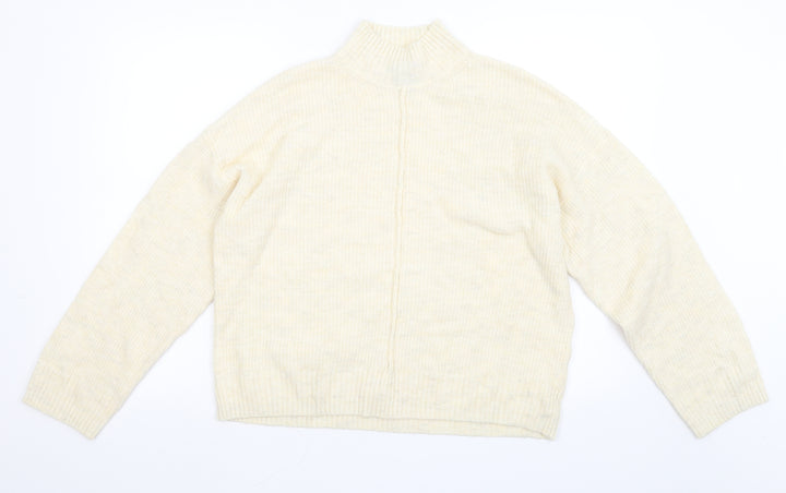 New Look Womens Ivory   Pullover Jumper Size L