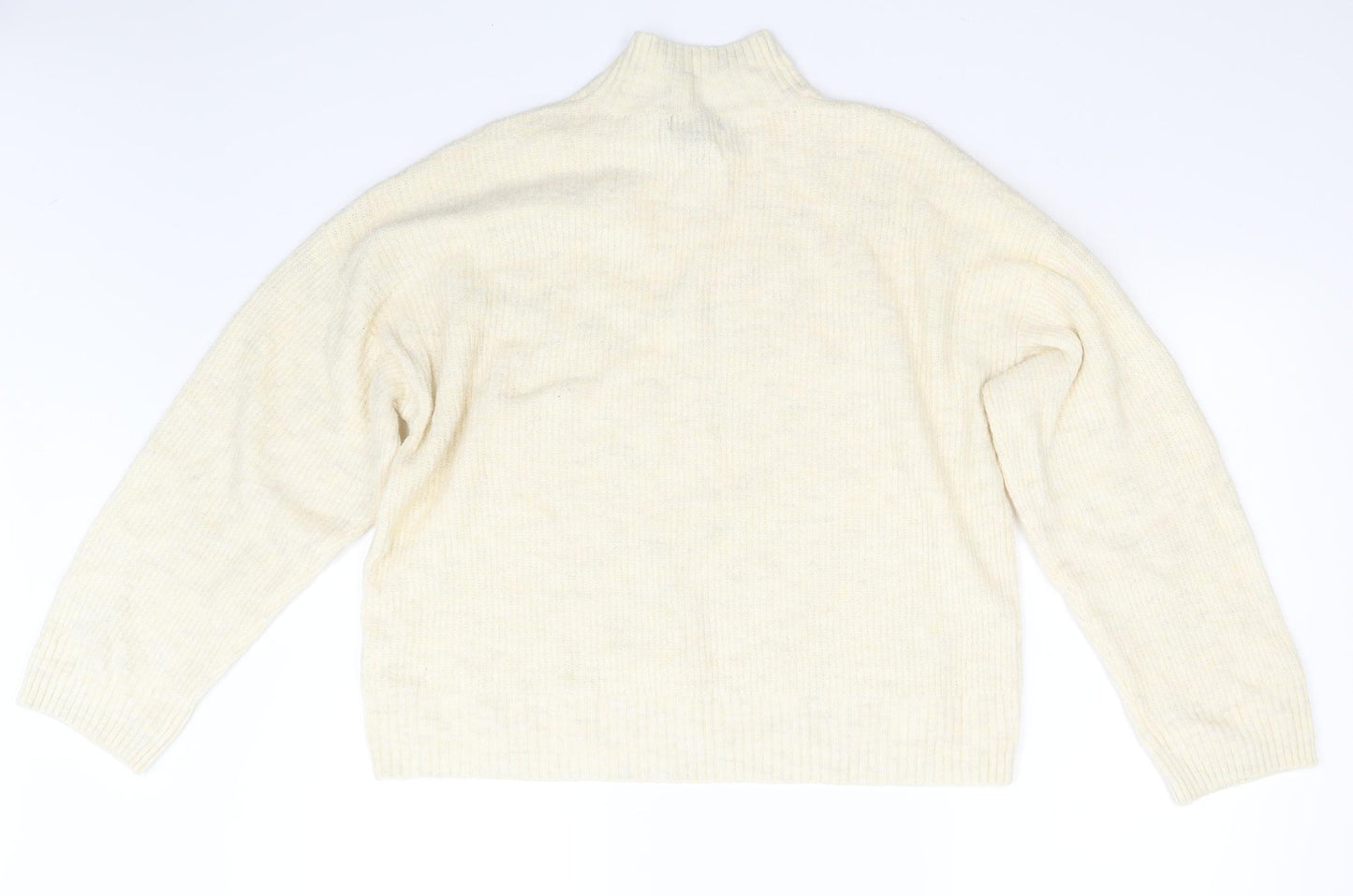 New Look Womens Ivory   Pullover Jumper Size L