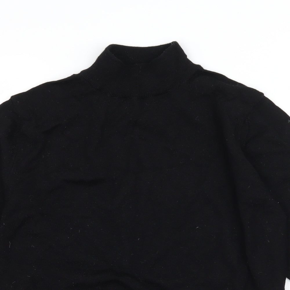 Cotswold Womens Black  Knit Pullover Jumper Size S