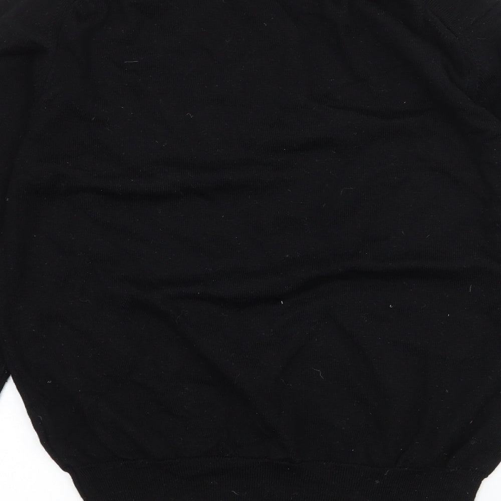 Cotswold Womens Black  Knit Pullover Jumper Size S