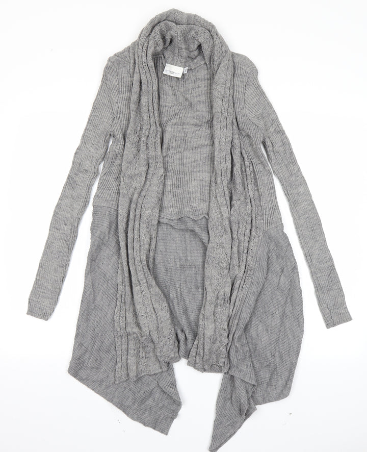 New Look Womens Grey   Cardigan Jumper Size M