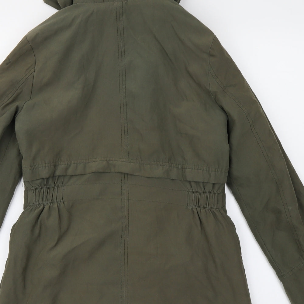 915 Generation Girls Green   Parka Coat Size 12-13 Years