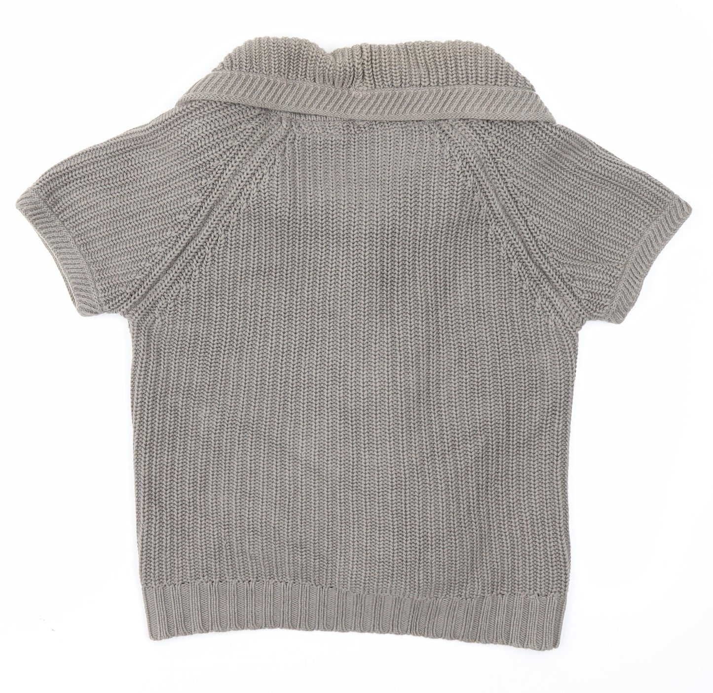 Fat Face Womens Brown  Knit Cardigan Jumper Size 14