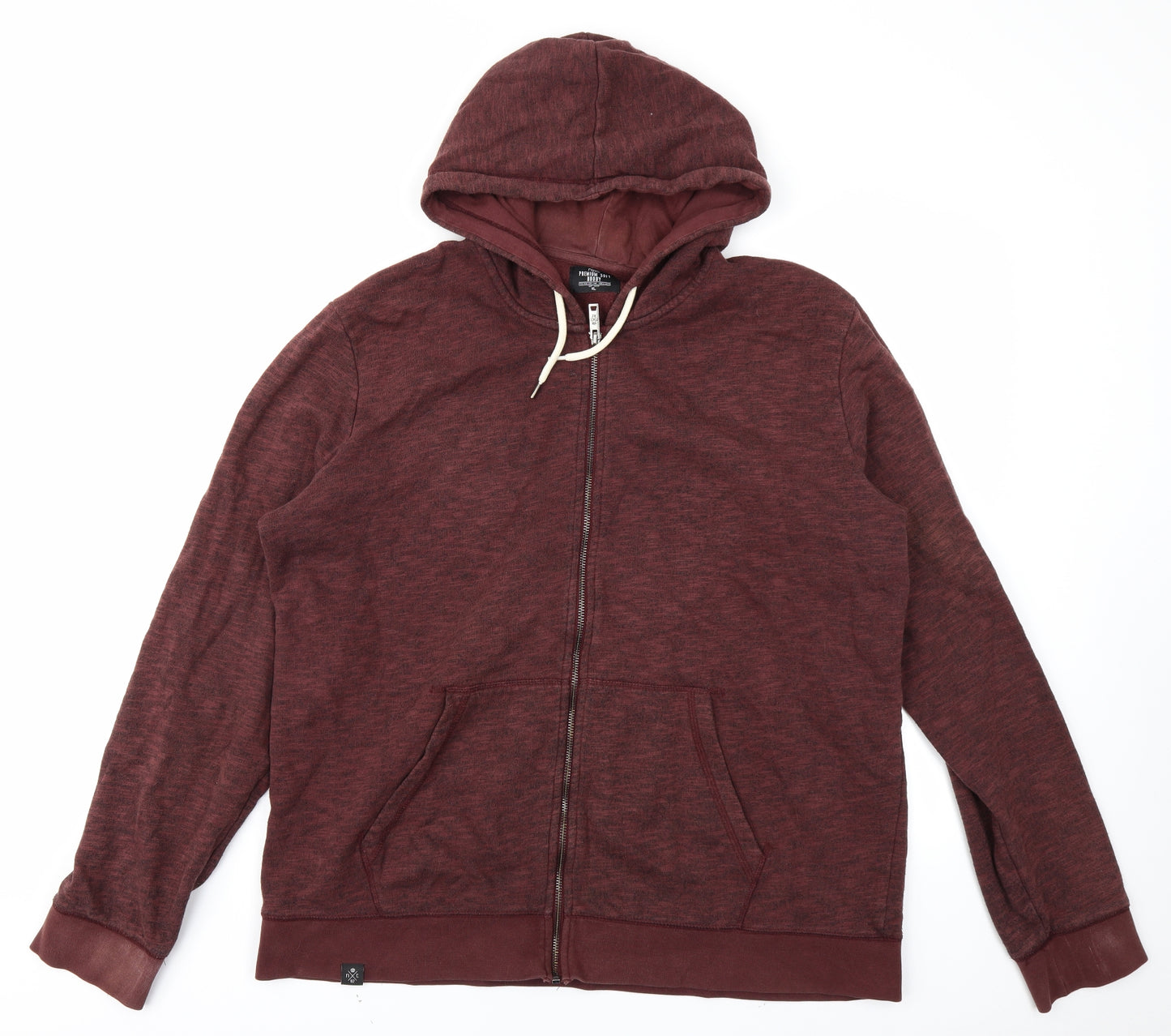 NEXT Mens Brown   Full Zip Hoodie Size XL