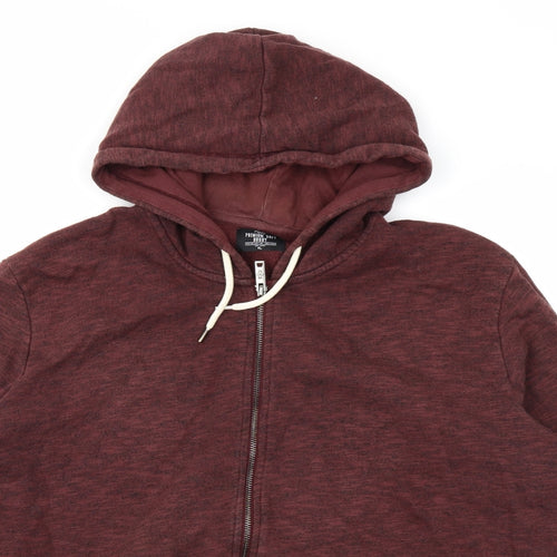 NEXT Mens Brown   Full Zip Hoodie Size XL