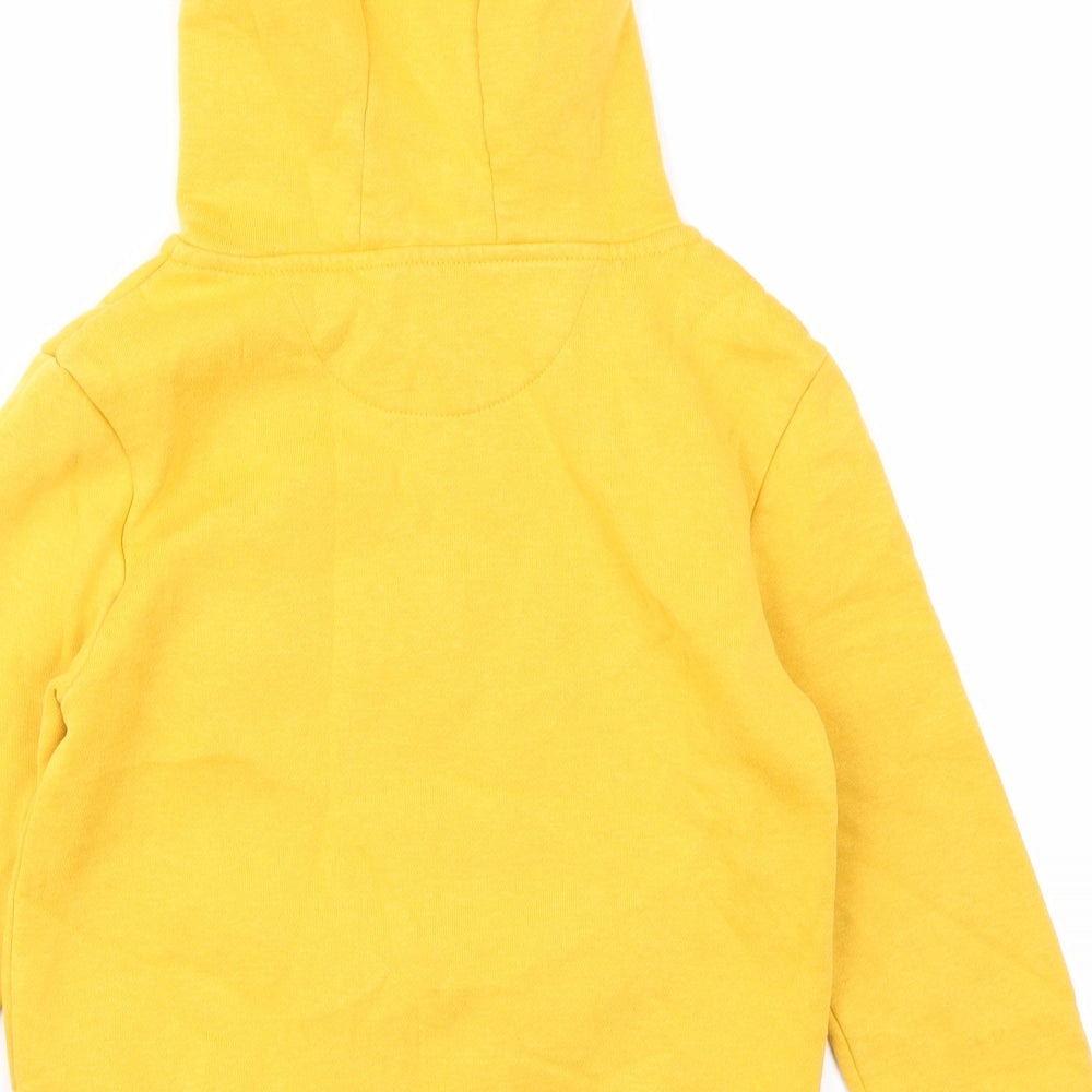 Primark Boys Yellow   Pullover Hoodie Size 6-7 Years