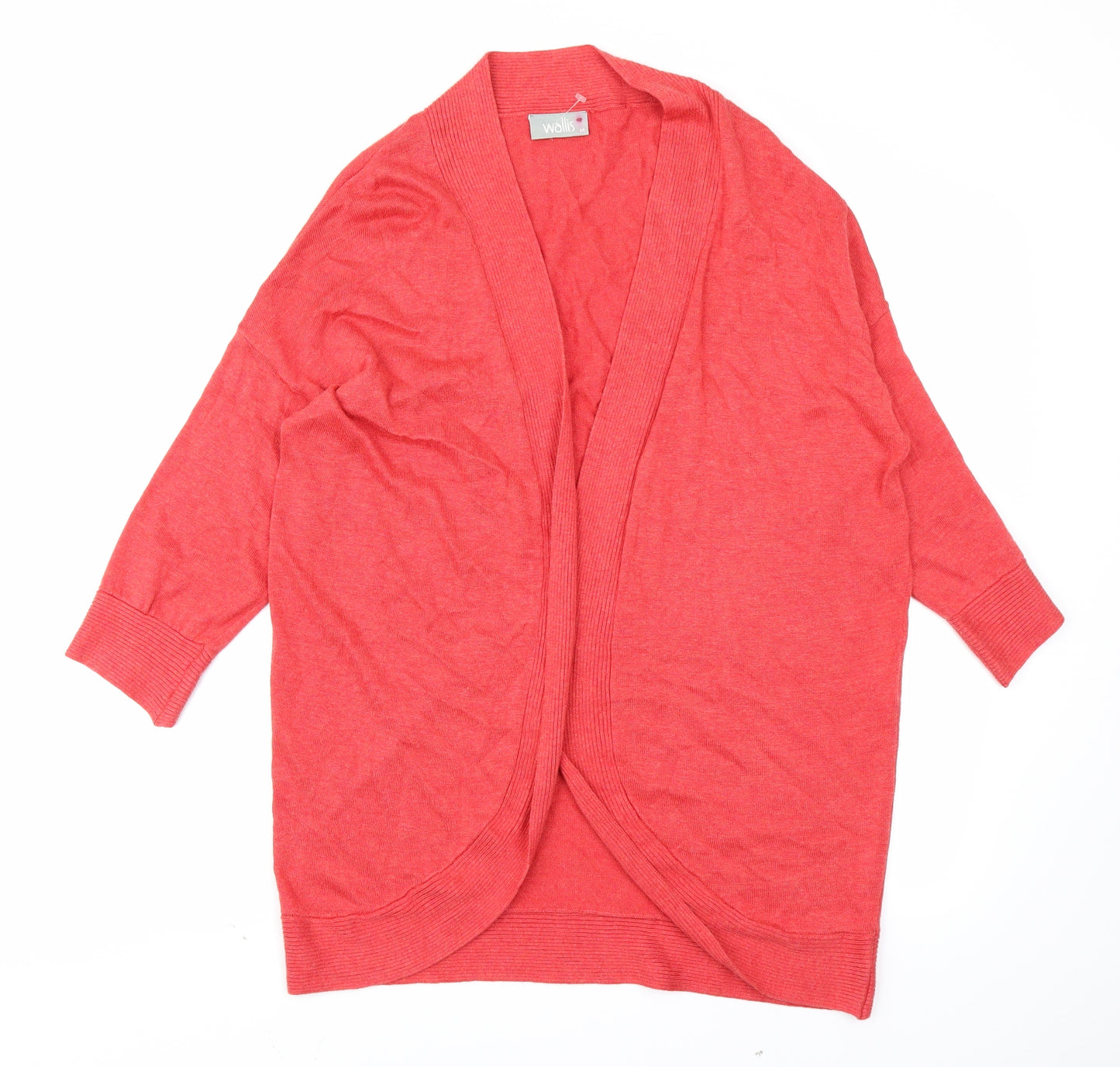 Wallis Womens Red   Cardigan Jumper Size M