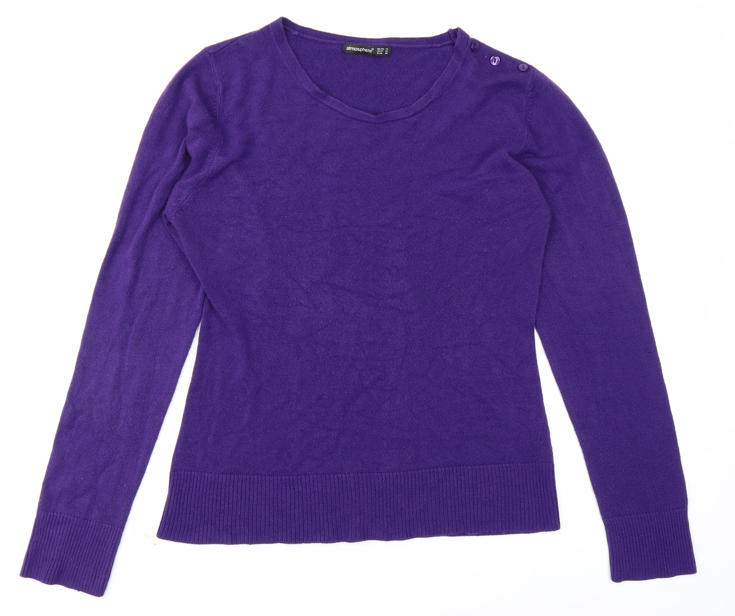 Atmosphere Womens Purple   Pullover Jumper Size 16