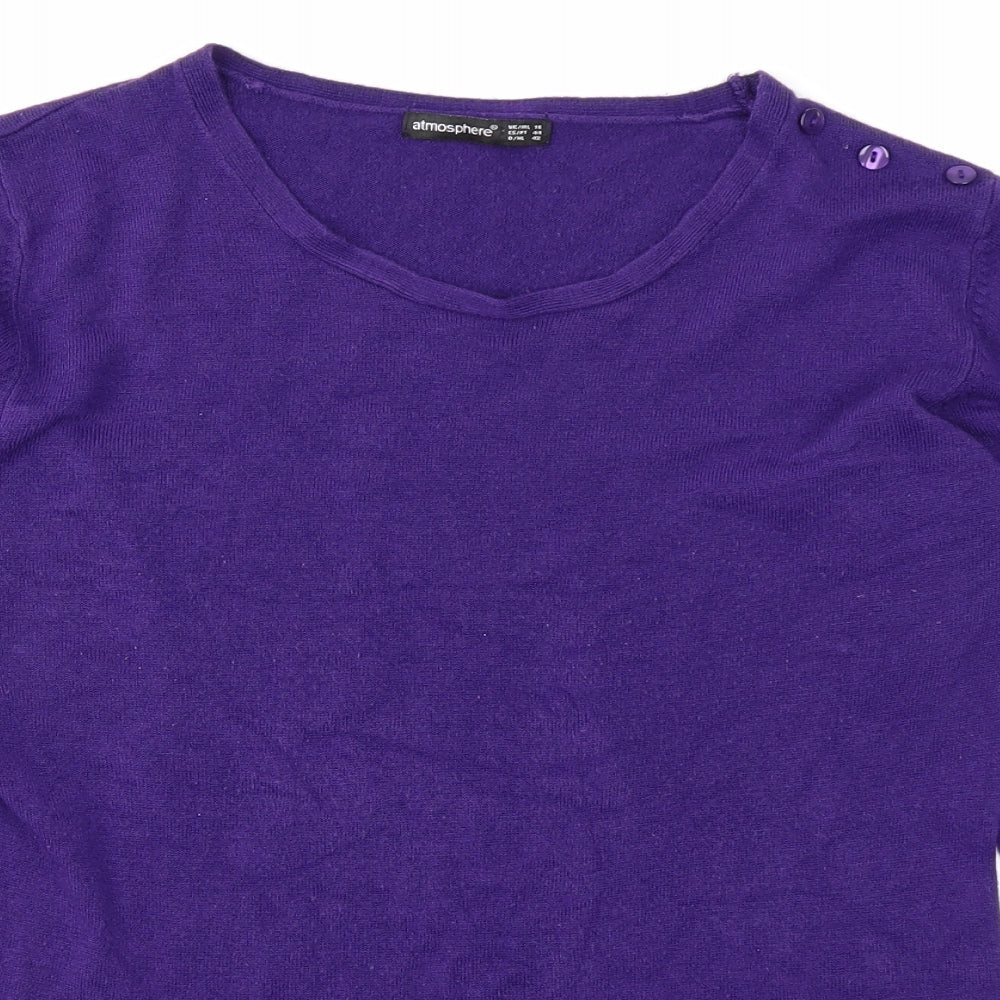 Atmosphere Womens Purple   Pullover Jumper Size 16