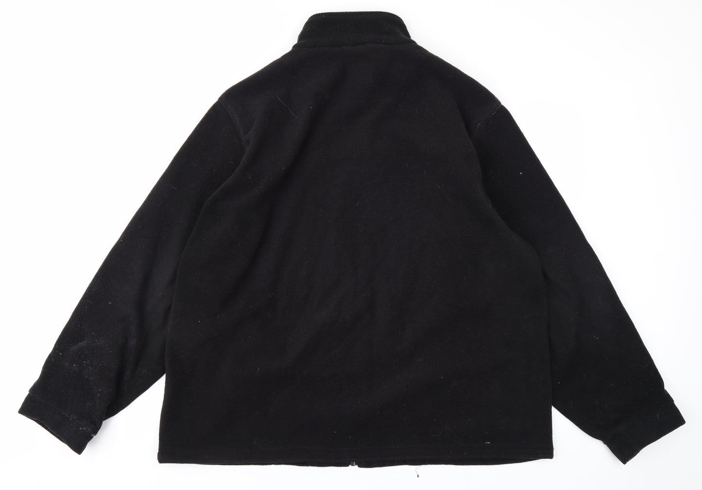 Snowdonia Womens Black  Fleece Full Zip Sweatshirt Size 16
