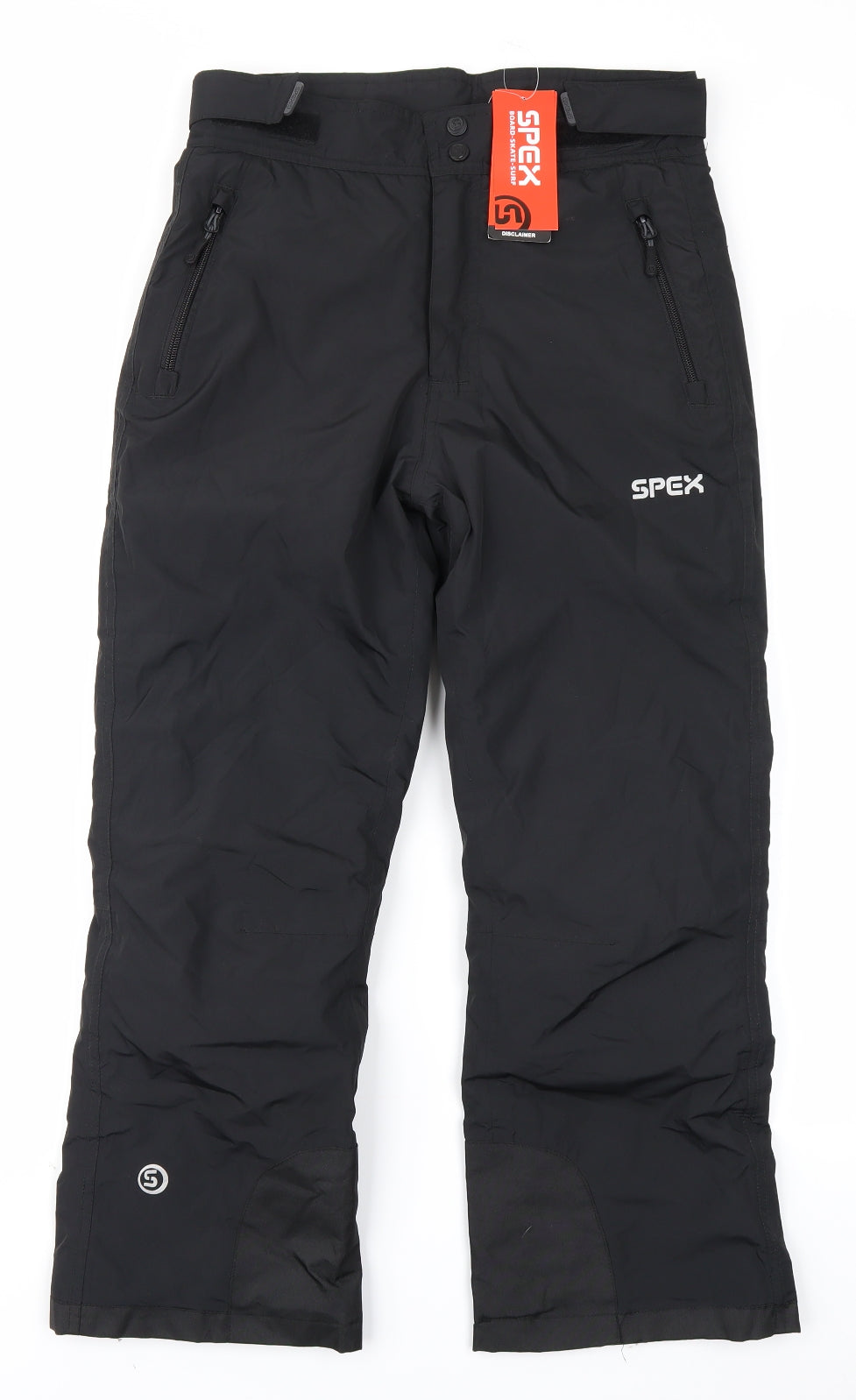 SPEX Boys Black   Snow Pants Trousers Size 10 Years