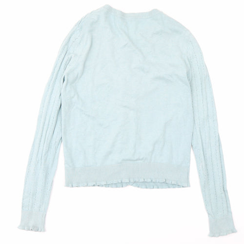 TU Womens Blue   Cardigan Jumper Size 10