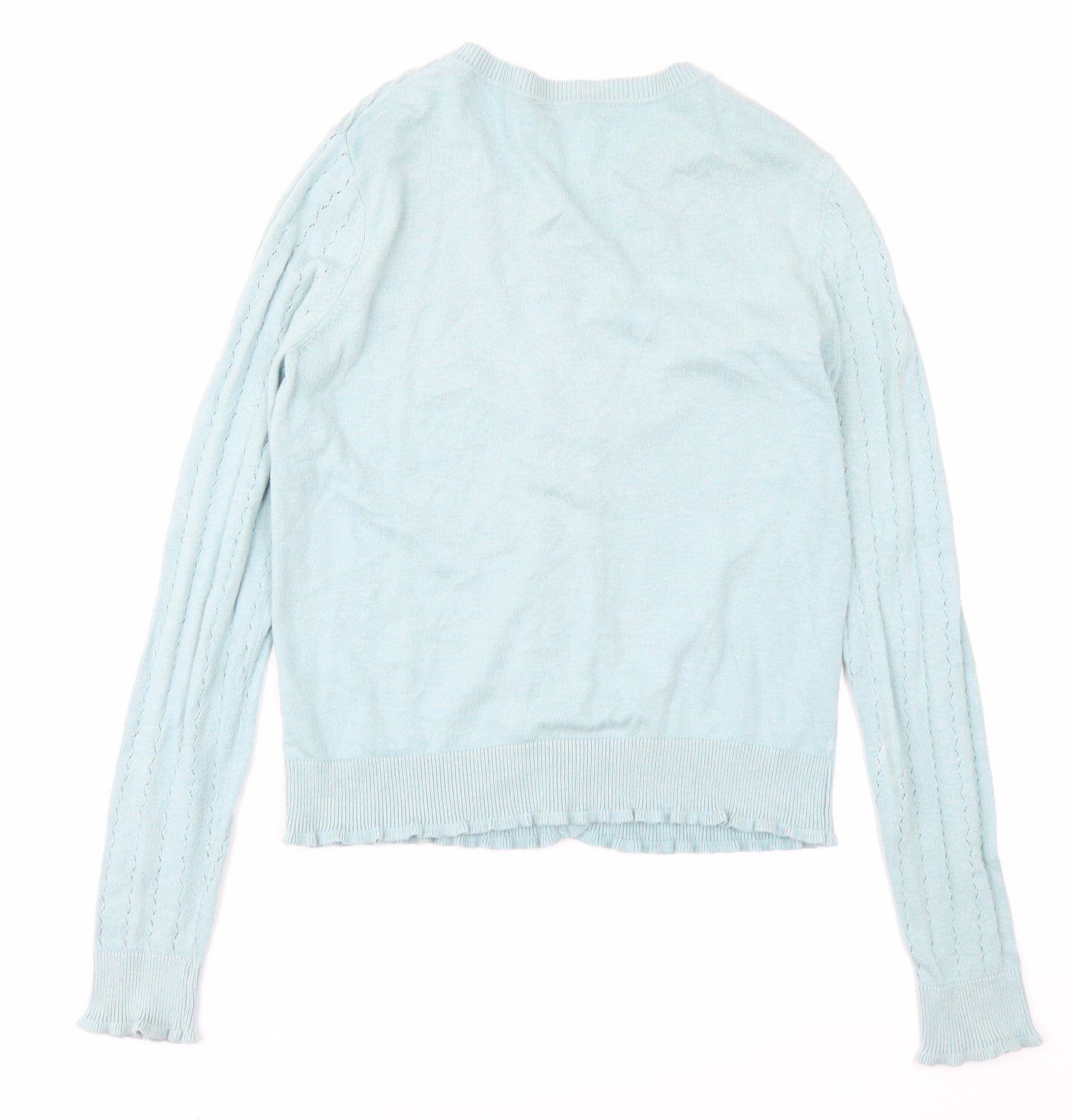 TU Womens Blue   Cardigan Jumper Size 10