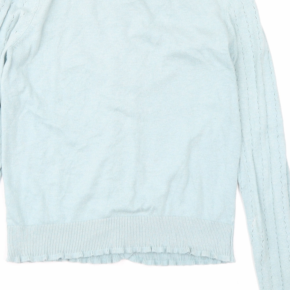 TU Womens Blue   Cardigan Jumper Size 10