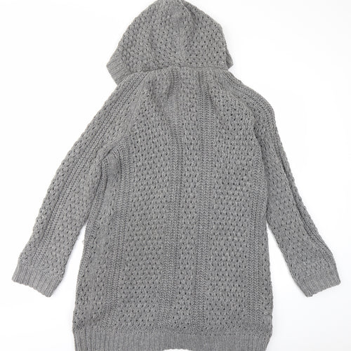 BE Beau Womens Grey   Cardigan Jumper Size 16
