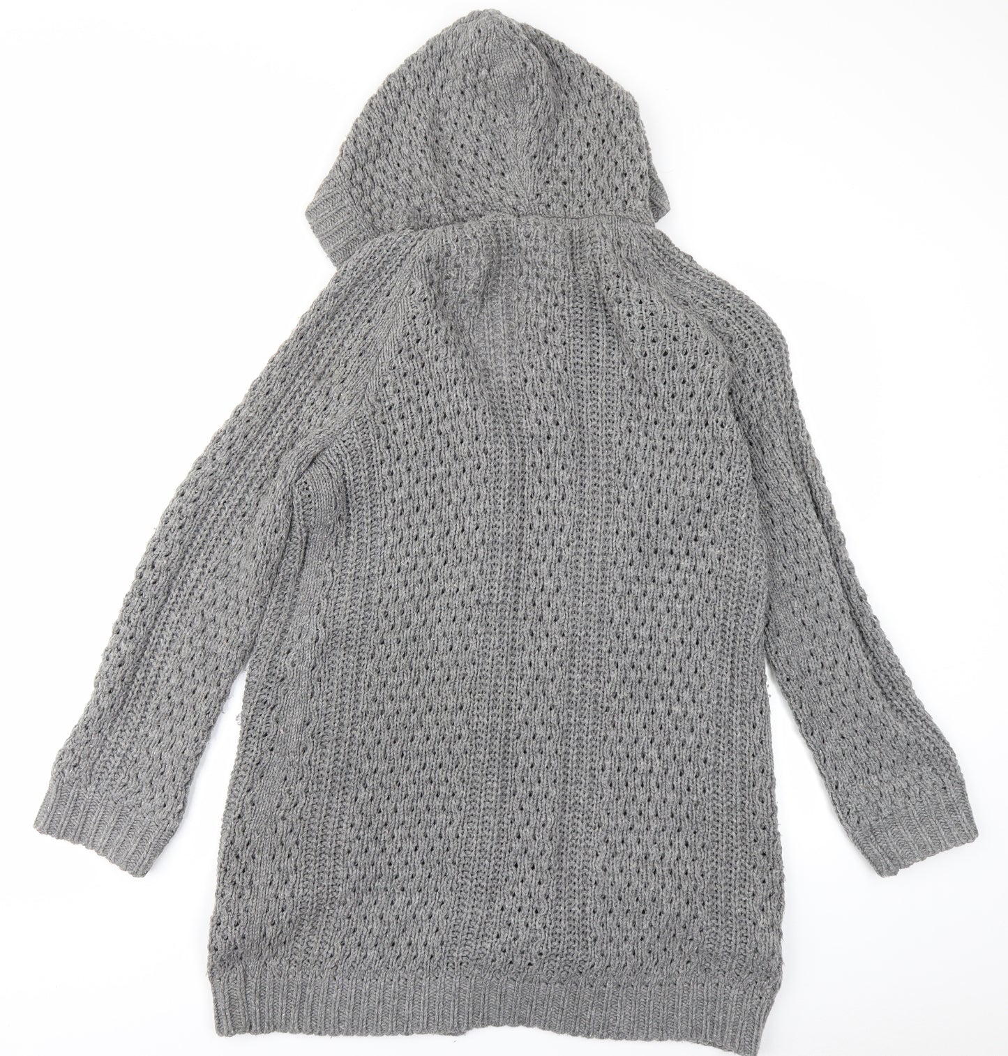 BE Beau Womens Grey   Cardigan Jumper Size 16