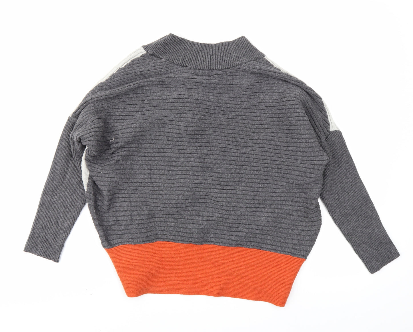 River Island Womens Grey  Knit Pullover Jumper Size XS