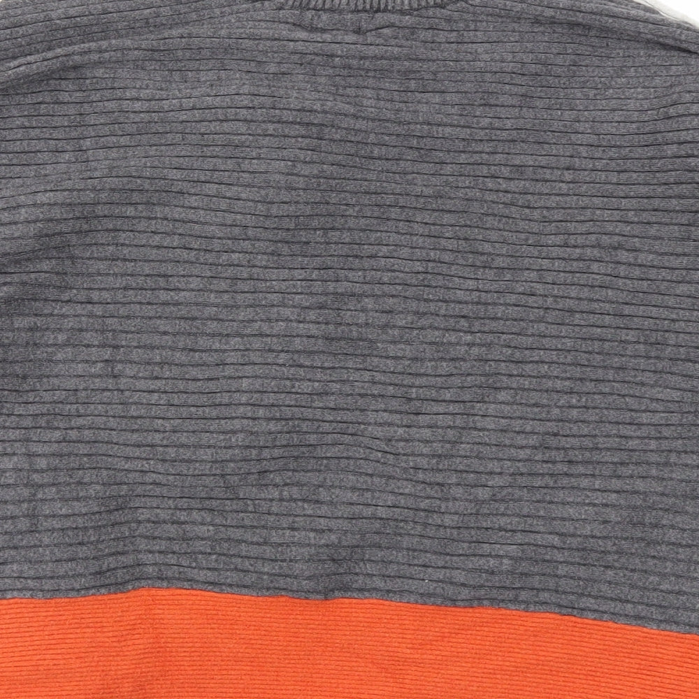 River Island Womens Grey  Knit Pullover Jumper Size XS