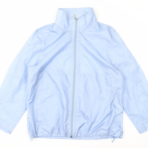 TUZZI Womens Blue   Rain Coat Coat Size 16