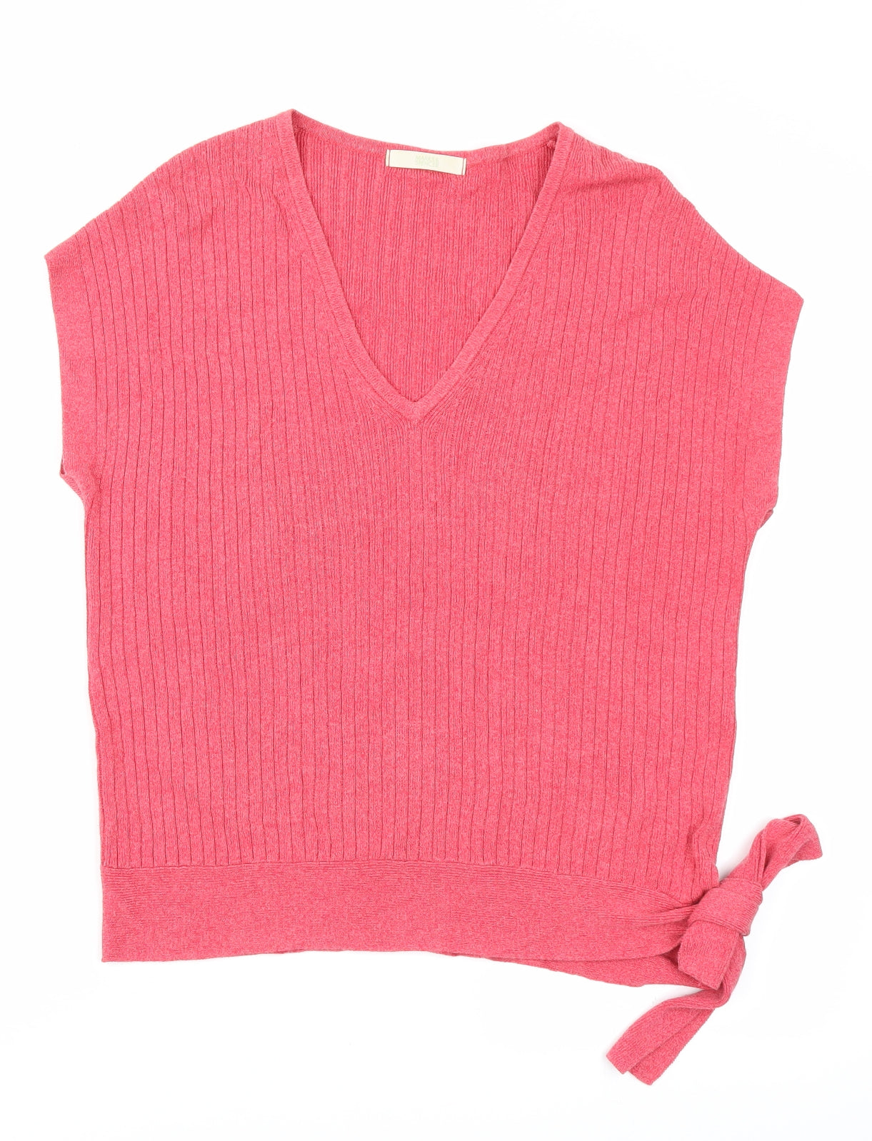 Marks & Spencer Womens Pink   Vest Jumper Size 12