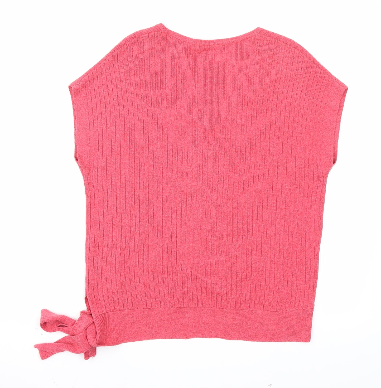 Marks & Spencer Womens Pink   Vest Jumper Size 12