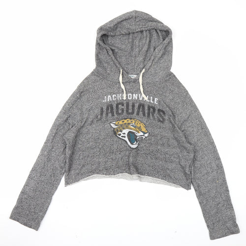 Topshop Womens Grey   Pullover Hoodie Size 10