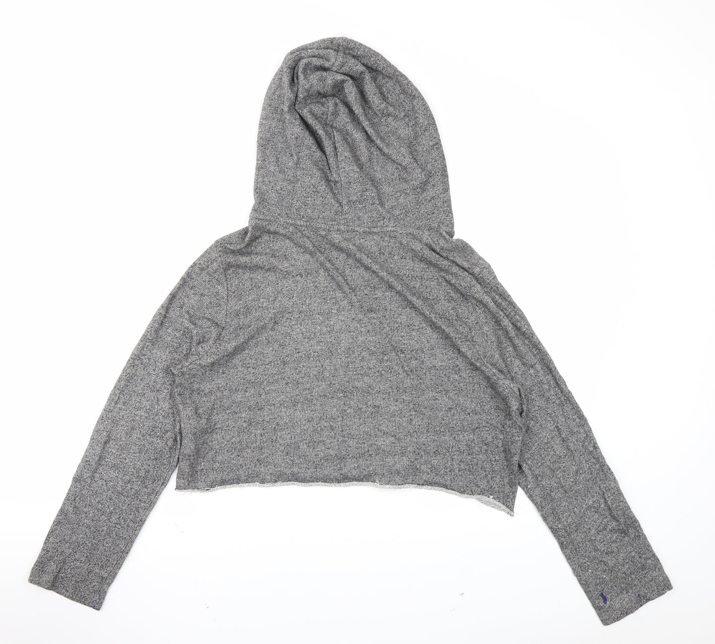 Topshop Womens Grey   Pullover Hoodie Size 10