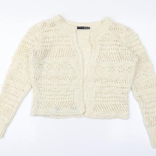 Atmosphee Womens Ivory   Cardigan Jumper Size 10