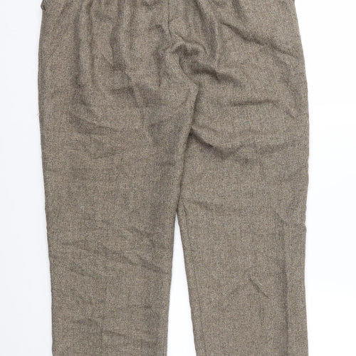 Preworn Womens Brown   Trousers  Size 16 L25 in