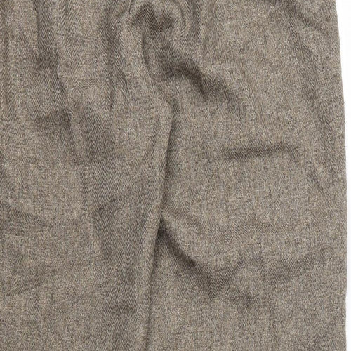 Preworn Womens Brown   Trousers  Size 16 L25 in