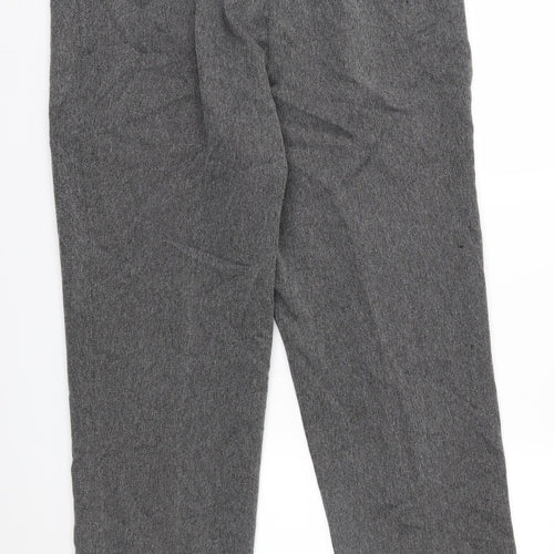 M&S Womens Grey   Trousers  Size 18 L27 in