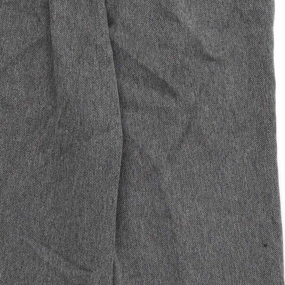 M&S Womens Grey   Trousers  Size 18 L27 in