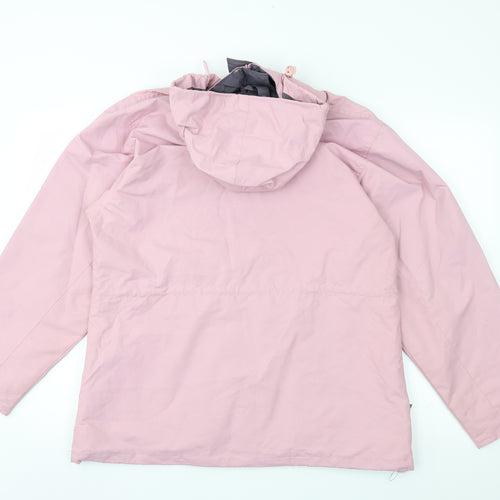 Mountain Life Womens Pink   Rain Coat Coat Size M