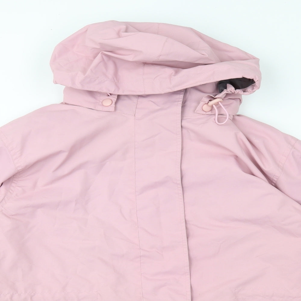Mountain Life Womens Pink   Rain Coat Coat Size M