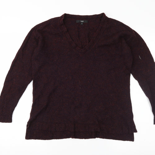 NEXT Womens Purple  Knit Pullover Jumper Size 10