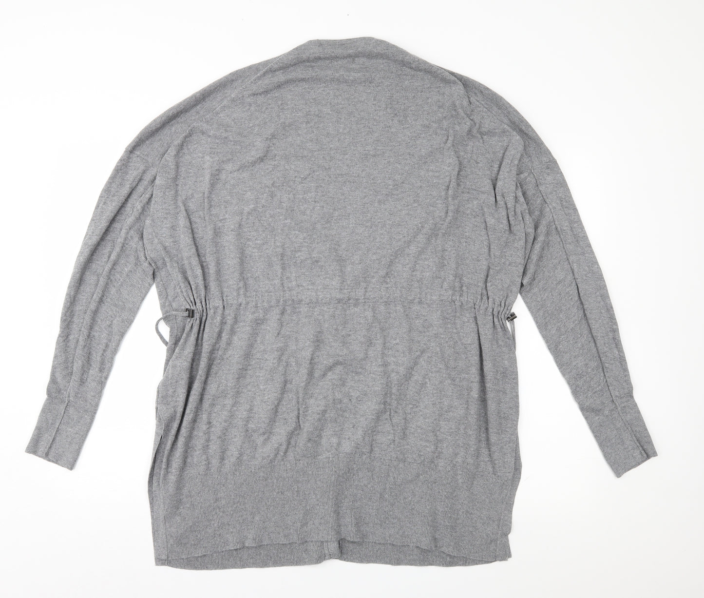 Warehouse Womens Grey  Knit Cardigan Jumper Size 16