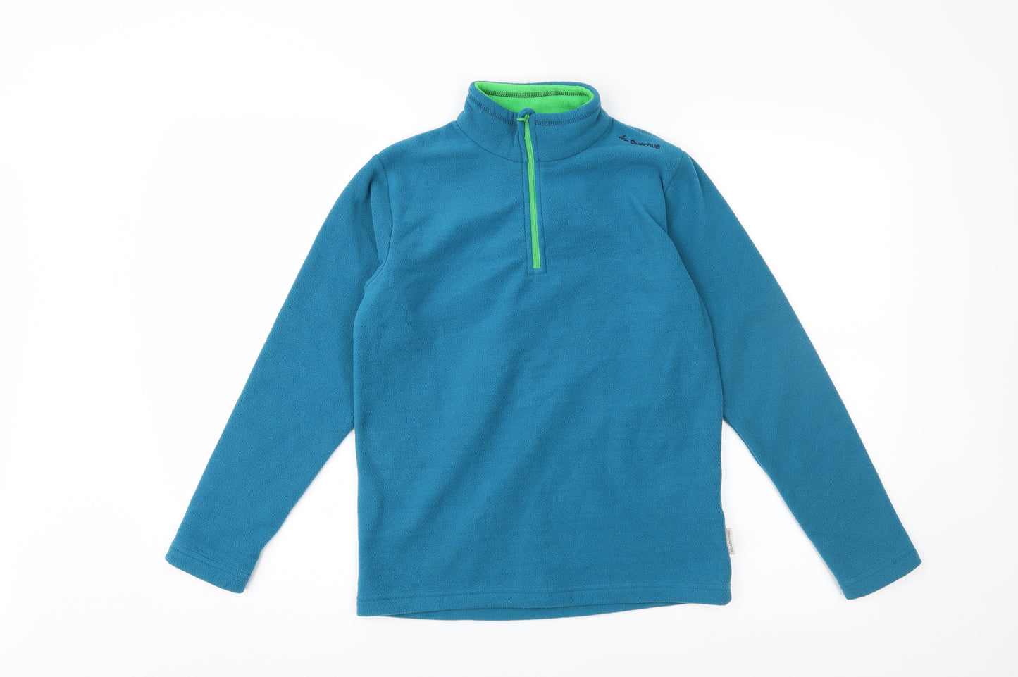 Quechua Girls Blue  Fleece Pullover Sweatshirt Size 11-12 Years