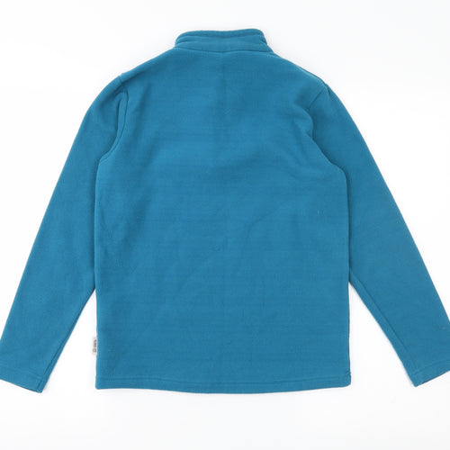 Quechua Girls Blue  Fleece Pullover Sweatshirt Size 11-12 Years