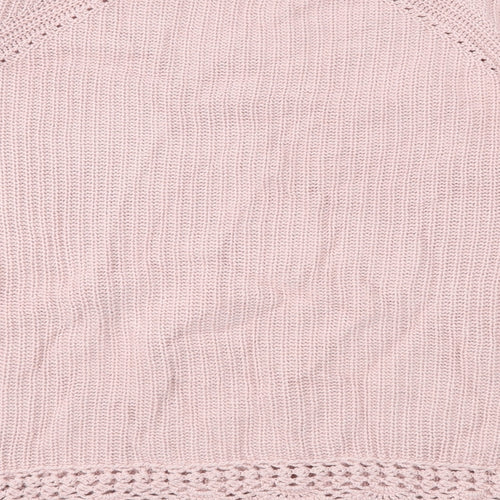 TU Womens Pink  Knit Pullover Jumper Size 12