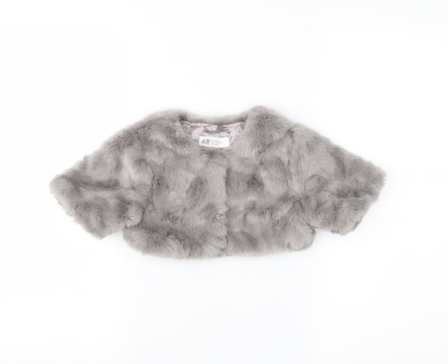 H&M Girls Grey   Jacket  Size 5 Years